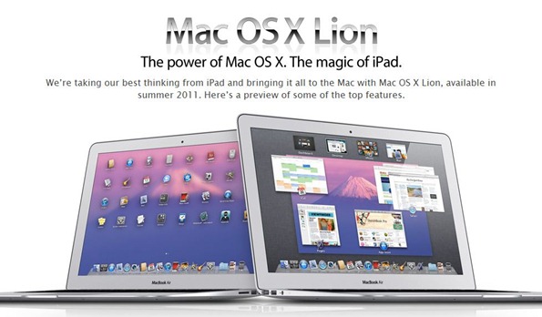 Mac OS X lion