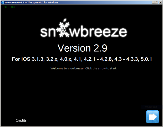 Snowbreeze 2.9 logo