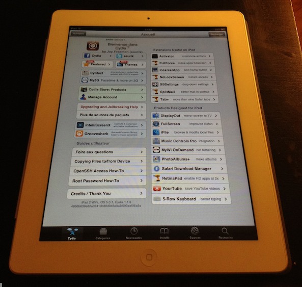 iPad 2 jailbreak iOS 5.0.1