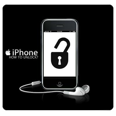 iPhone unlock logo