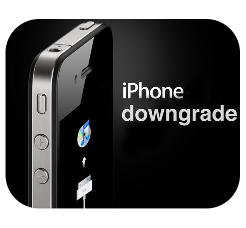 iPhone downgrade logo
