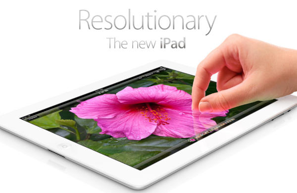 the new iPad 3 logo