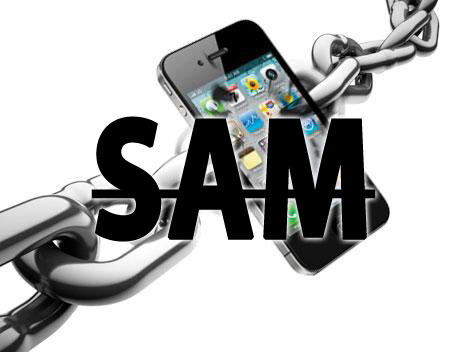 SAM unlock logo