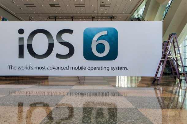 iOS 6 real logo