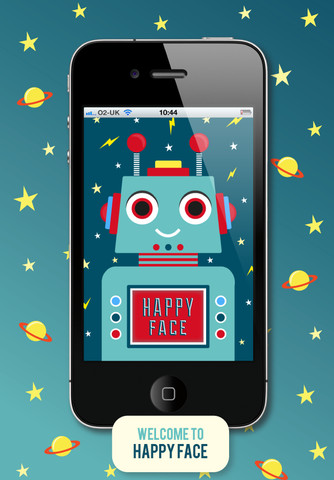 the happy face iPhone app
