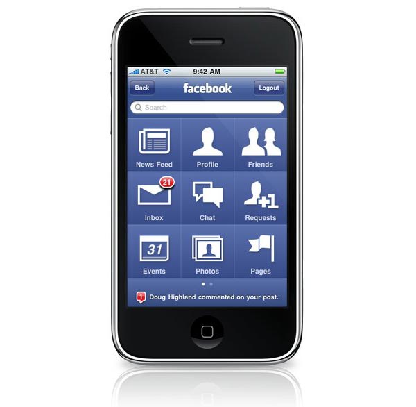 facebook iphone app