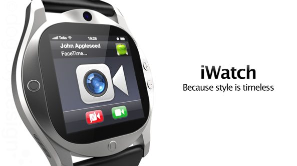 iWatch Apple logo