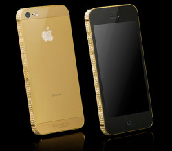 gold plated iPhone