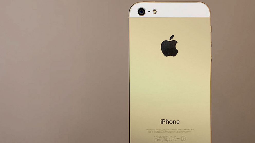 gold color iPhone