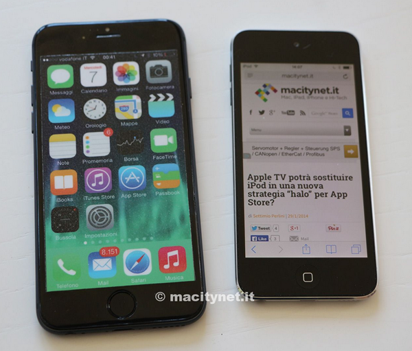 iPhone 6 vs iPod touch -3