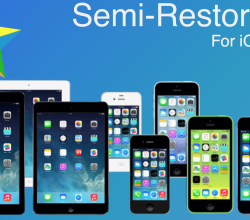semi-restore iOS 8.1