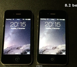 iOS 8.1.2 vs iOS 8.2 beta 2