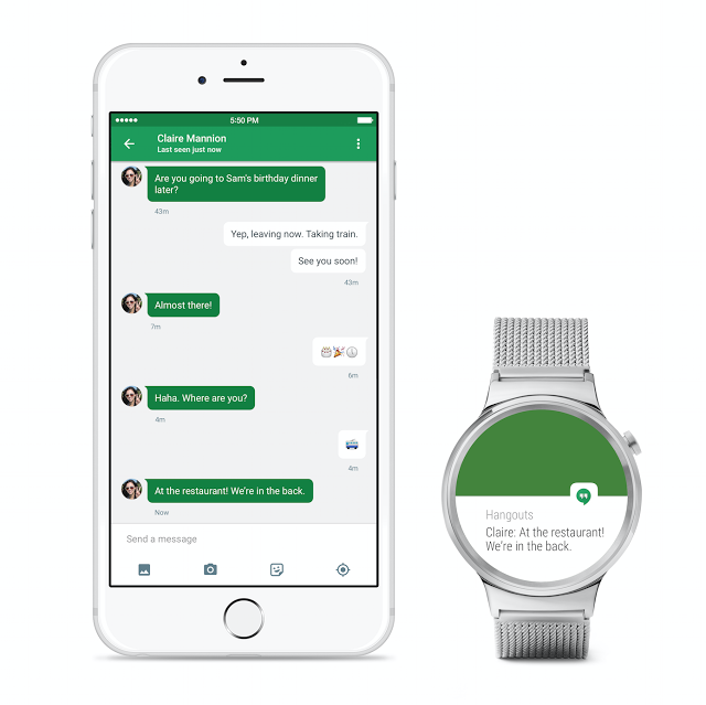 Android wear iOS