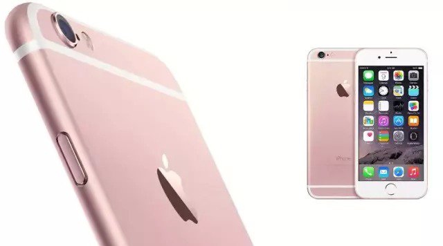 iPhone 6S rose gold picture